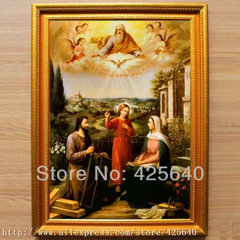 The holy family and the holy spirit on the canvas painting print oil paintings with high quality decoration painting 4
The holy family and the holy spirit on the canvas painting print oil paintings with high quality decoration painting 4