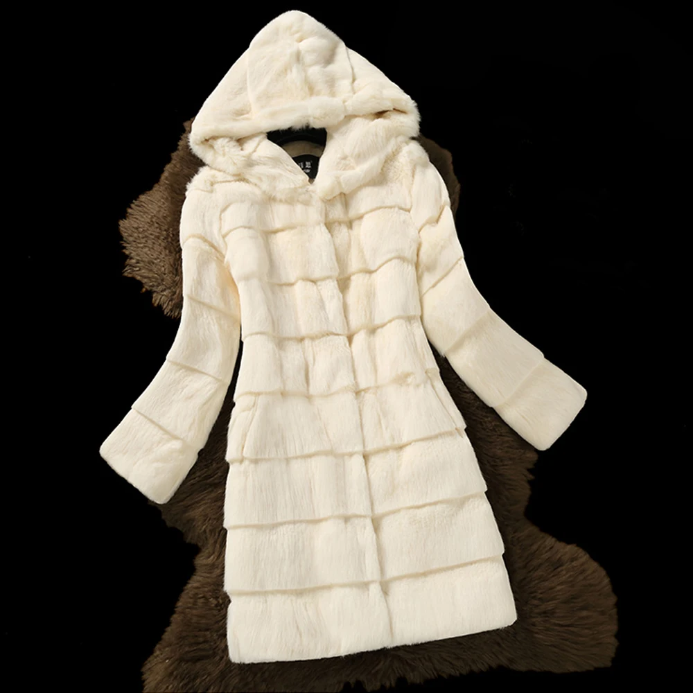 2019 Ladies Pure True Real Rabbit Fur Long Coat Cut Line Plus Size Customize Factory Fur Wholesale Overcoat with hood tbsr382
2019 Ladies Pure True Real Rabbit Fur Long Coat Cut Line Plus Size Customize Factory Fur Wholesale Overcoat with hood tbsr382