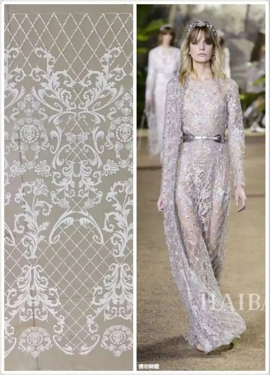 Most popular SYJ-62457 African lace chemical mesh lace french net lace fabric for party dress
Most popular SYJ-62457 African lace chemical mesh lace french net lace fabric for party dress