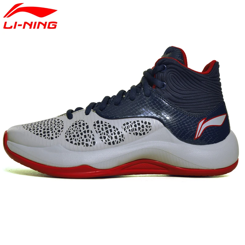 Li-Ning/мужская повседневная Баскетбольная обувь SONIC V кроссовки с подушками