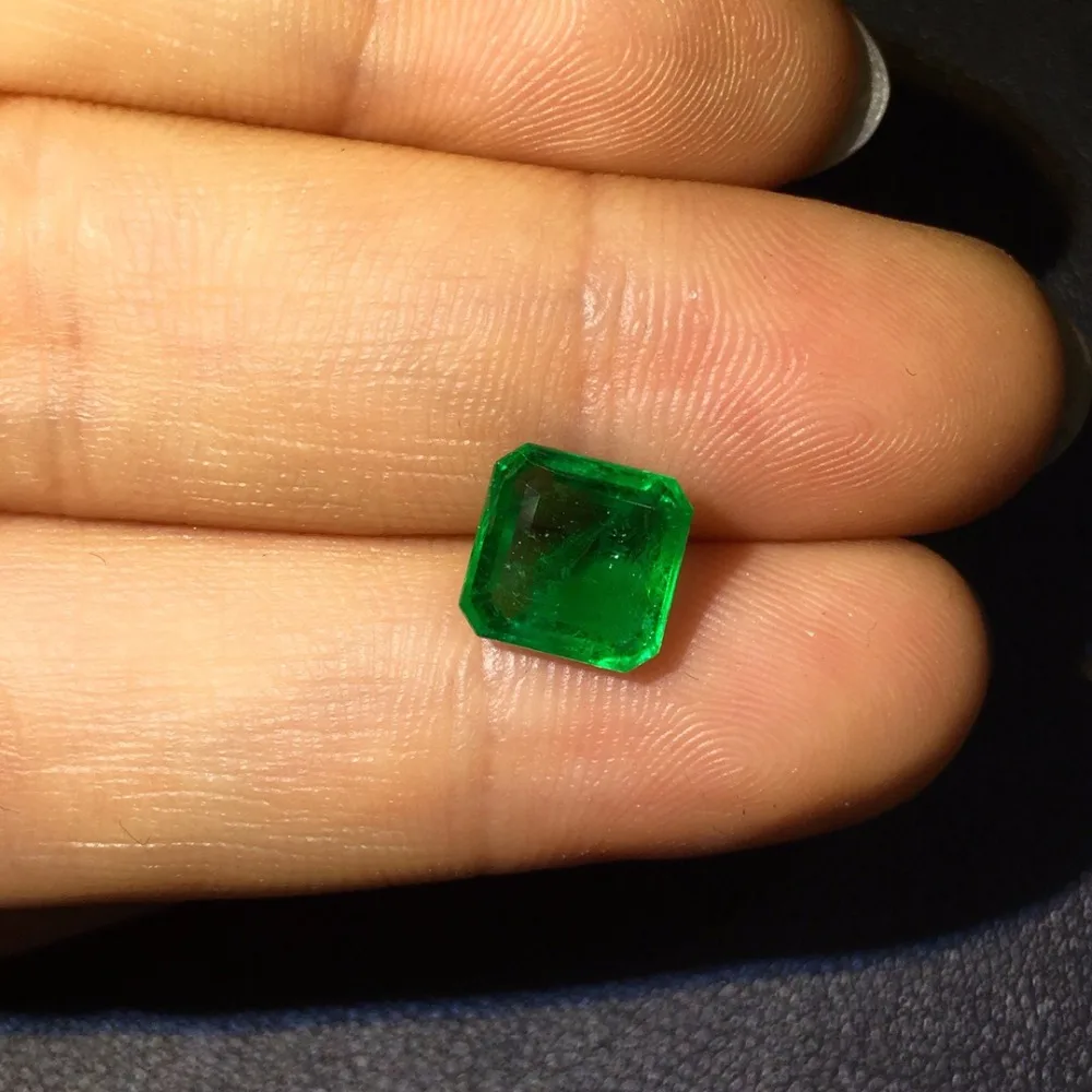 Emerald 2.13ct Vivid Green Natural Emerald Gemstones Faced Cut Loose Gemstones Loose Stone Gems
Emerald 2.13ct Vivid Green Natural Emerald Gemstones Faced Cut Loose Gemstones Loose Stone Gems