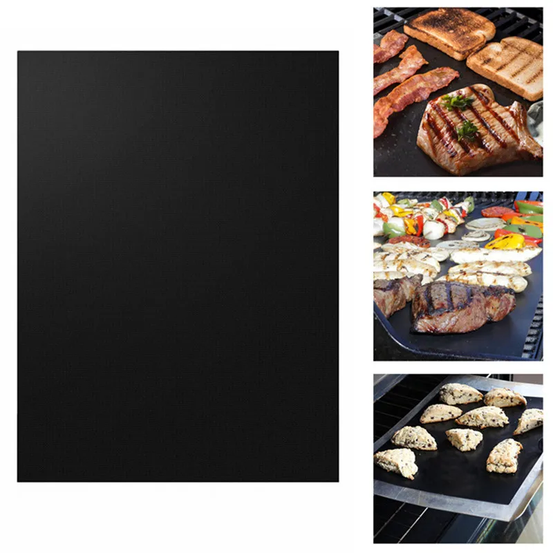 Hoomall Barbecue Baking Liners Black PTFE Non-stick BBQ Grill Mat Reusable Teflon Cooking Sheets 40 X33cm Kitchen Cooking Gadget
Hoomall Barbecue Baking Liners Black PTFE Non-stick BBQ Grill Mat Reusable Teflon Cooking Sheets 40 X33cm Kitchen Cooking Gadget