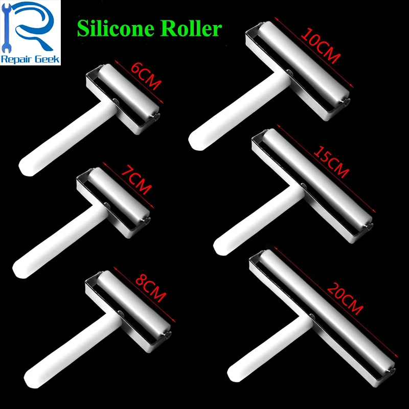 6 7 8 10 15 20cm High Quality Anti-static Silicone Roller For iPhone Samsung Phone LCD Screen Film Refurbish Repair Tool
6 7 8 10 15 20cm High Quality Anti-static Silicone Roller For iPhone Samsung Phone LCD Screen Film Refurbish Repair Tool