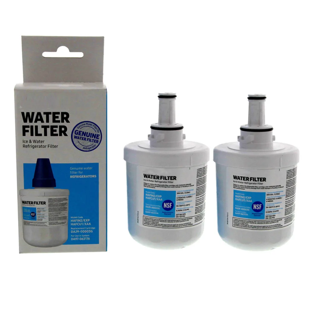 Refrigerator Water Filter Replacement for Samsung DA29-00003G DA29-00003B, DA29-00003A Aqua-Pure Plus Water Purifier 2 Pcs/lot 
Refrigerator Water Filter Replacement for Samsung DA29-00003G DA29-00003B, DA29-00003A Aqua-Pure Plus Water Purifier 2 Pcs/lot