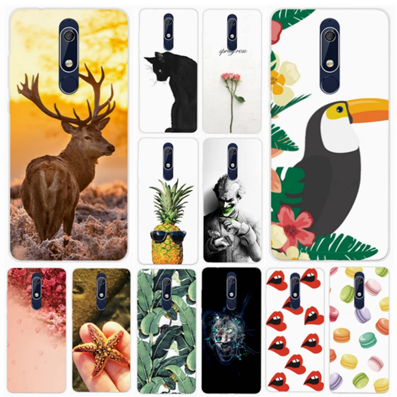Nokia5.1 Cover For Nokia 5.1 2018 Case Ta-1061 Silicone TPU Phone Cases Nokia5 TA 1053 For Nokia 5 Dual Sim TA-1024 Cover ky303
Nokia5.1 Cover For Nokia 5.1 2018 Case Ta-1061 Silicone TPU Phone Cases Nokia5 TA 1053 For Nokia 5 Dual Sim TA-1024 Cover ky303