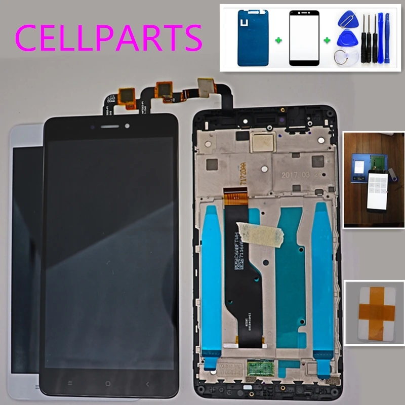CELLPARTS LCD Display + Free Tools for Xiaomi Hongmi Redmi Note 4X Note4x Touch Screen Panel Assembly Tested
CELLPARTS LCD Display + Free Tools for Xiaomi Hongmi Redmi Note 4X Note4x Touch Screen Panel Assembly Tested