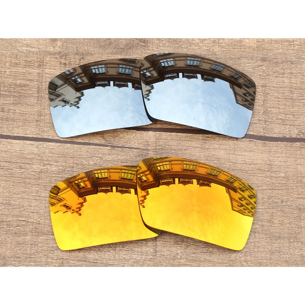 Vonxyz 2 Pairs Ruby Mirror & Chrome Mirror Polycarbonate Replacement Lenses for-Oakley Eyepatch 2 Frame
Vonxyz 2 Pairs Ruby Mirror & Chrome Mirror Polycarbonate Replacement Lenses for-Oakley Eyepatch 2 Frame