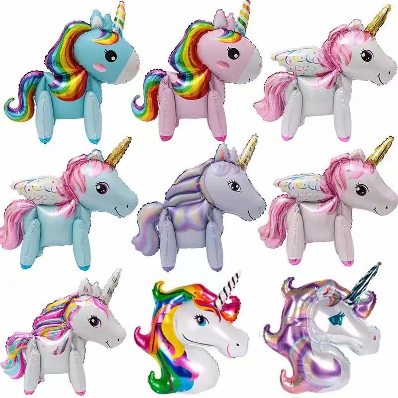 TSZWJ New Stereoscopic 3D Unicorn Aluminum Balloons Children's Festival Birthday Decoration Balloons High Quality
TSZWJ New Stereoscopic 3D Unicorn Aluminum Balloons Children's Festival Birthday Decoration Balloons High Quality
