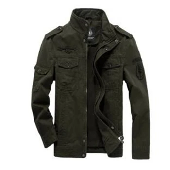 Cotton Military Jacket Men 2019 Autumn Soldier MA-1 Style Army Jackets Male Brand Slothing Mens Bomber Jackets Plus Size S-6XL
Cotton Military Jacket Men 2019 Autumn Soldier MA-1 Style Army Jackets Male Brand Slothing Mens Bomber Jackets Plus Size S-6XL