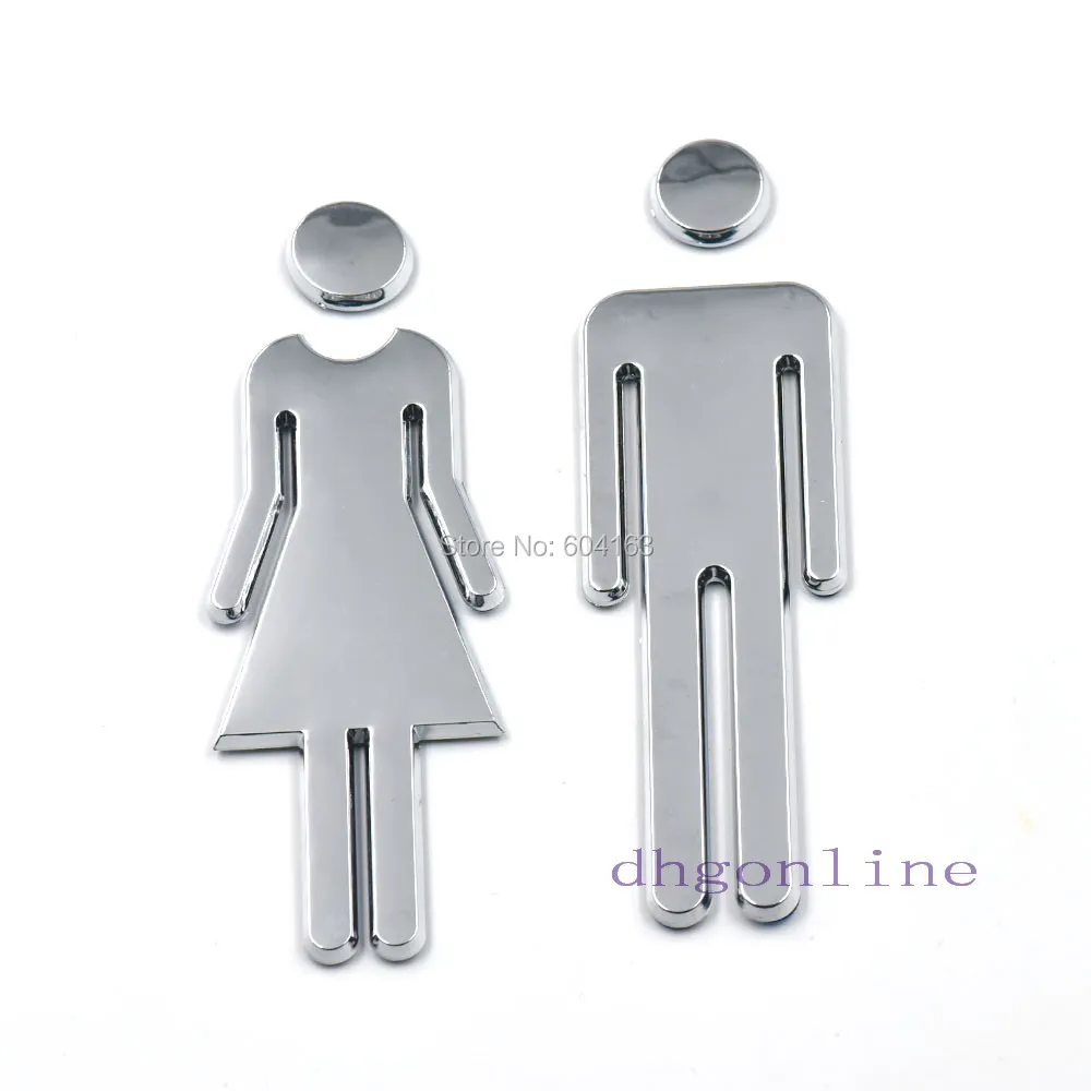 One Set Men & Women Sign Restroom Acrylic Bathroom Modern Adhesive Backed Unisex 120mmx40mm
One Set Men & Women Sign Restroom Acrylic Bathroom Modern Adhesive Backed Unisex 120mmx40mm