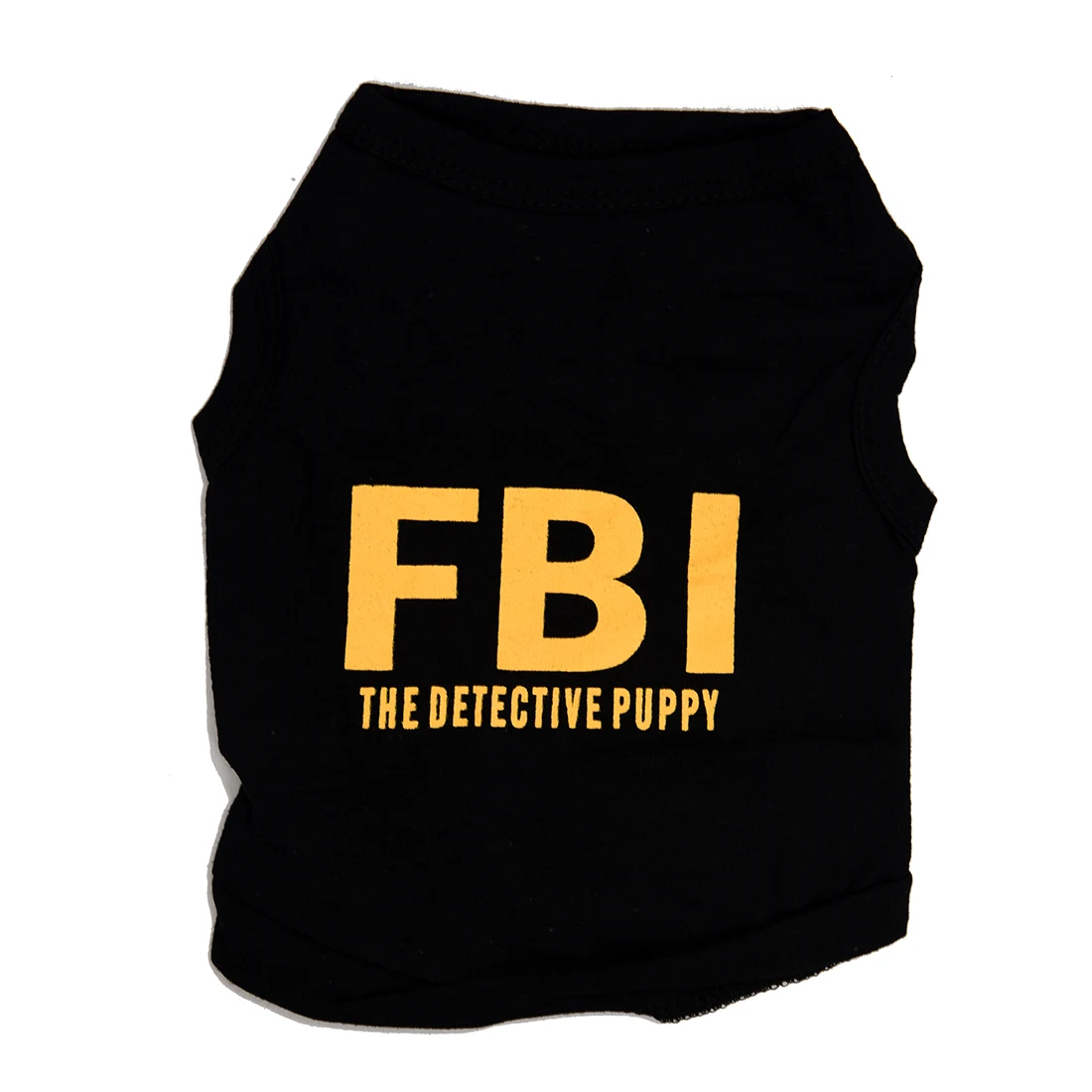 Top Fashion Dog Cat Pet Summer FBI The Detective Puppy Black Vest Shirt T-shirt S
Top Fashion Dog Cat Pet Summer FBI The Detective Puppy Black Vest Shirt T-shirt S