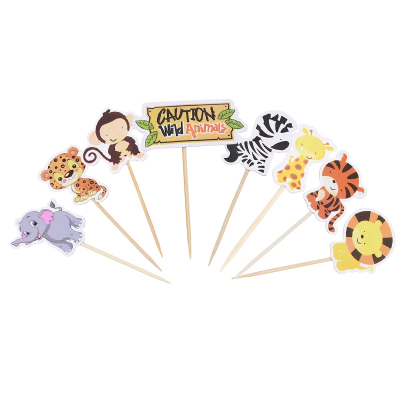 40pcs Animal Cake Topper Happy Birthday Party Kid Birthday Party Wild Animal Jungle Safari Party Children's Day Cake Decorating
40pcs Animal Cake Topper Happy Birthday Party Kid Birthday Party Wild Animal Jungle Safari Party Children's Day Cake Decorating
