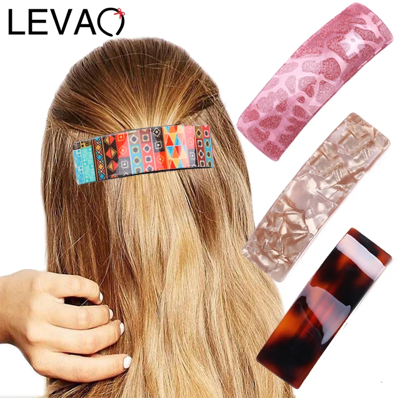 LEVAO 1pc Women Headwear Vintage Hairpins Barrettes Girls Cute Hair Clip Ponytail Holder Hair Accessories Random Colors 1pc
LEVAO 1pc Women Headwear Vintage Hairpins Barrettes Girls Cute Hair Clip Ponytail Holder Hair Accessories Random Colors 1pc