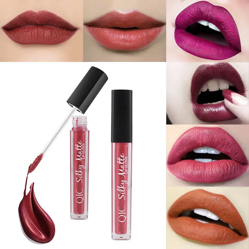 Qic velvet matte liquid lipstick 12 colors smooth silky lip gloss sexy colors batom nude lip paint waterproof lip tatto Q905
Qic velvet matte liquid lipstick 12 colors smooth silky lip gloss sexy colors batom nude lip paint waterproof lip tatto Q905