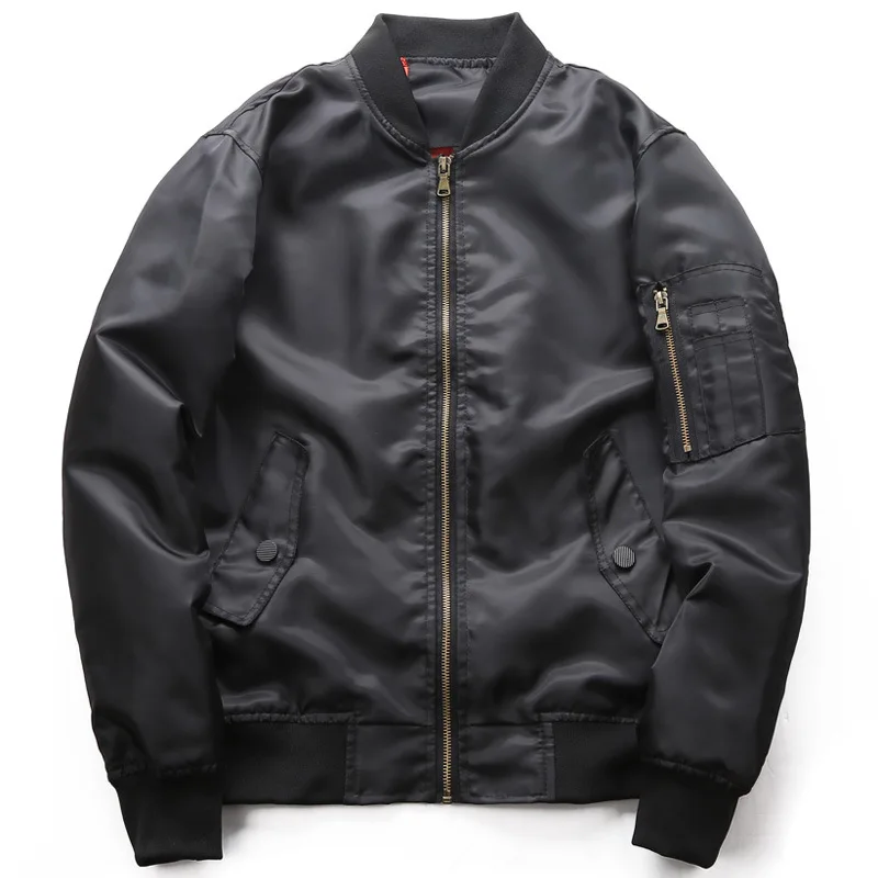 Men Bomber Jacket Spring Military Motorcycle Ma-1 Flight Jacket Pilot Air Force Flying Jackets Baseball Uniform
Men Bomber Jacket Spring Military Motorcycle Ma-1 Flight Jacket Pilot Air Force Flying Jackets Baseball Uniform