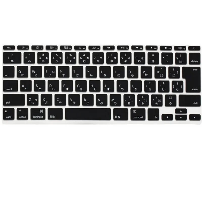 For Apple MacBook Air 11" 11.6 Japanese/English Letter Keyboard Cover Skin Protector For Mac book 11" JP Version JP keybord
For Apple MacBook Air 11" 11.6 Japanese/English Letter Keyboard Cover Skin Protector For Mac book 11" JP Version JP keybord