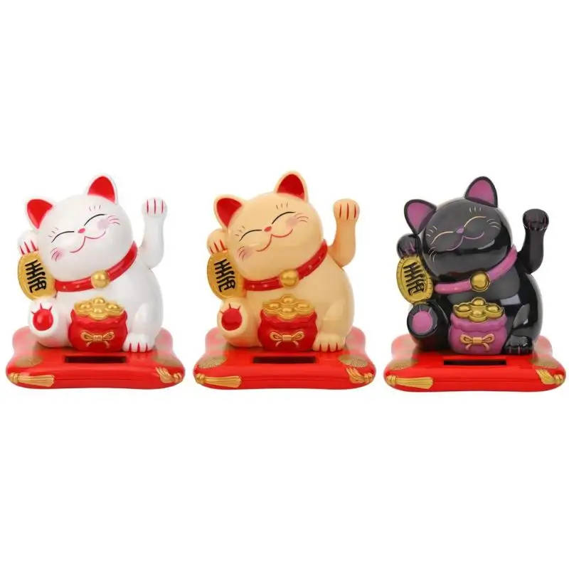 Shaking Hands Lucky Cat Fortune Wealth Waving Cat Crafts Solar Power Figurines Miniatures Birthday Gift 2019
Shaking Hands Lucky Cat Fortune Wealth Waving Cat Crafts Solar Power Figurines Miniatures Birthday Gift 2019