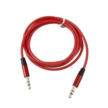 Red Aux Audio Extension Cable Cord 4FT 1.2Meters 3.5mm Jack Male to Male Aux Input Auto Audio Play Chrome Gold Plated
Red Aux Audio Extension Cable Cord 4FT 1.2Meters 3.5mm Jack Male to Male Aux Input Auto Audio Play Chrome Gold Plated