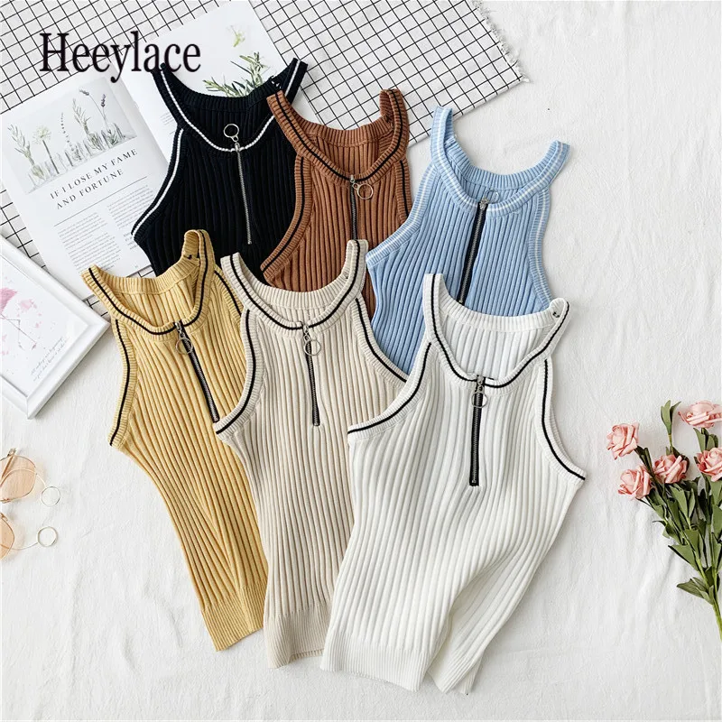Sexy Knitted Top Summer Tank top Women camisole Blouse Sleeveless V Neck Slim Top Female t-shirt Vest Casual Camis
Sexy Knitted Top Summer Tank top Women camisole Blouse Sleeveless V Neck Slim Top Female t-shirt Vest Casual Camis