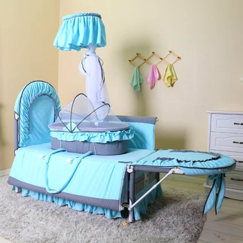 Baby bed ,Bed board two gears can be adjusted,0-6months baby convenient pickes up,1-3years old baby play space
Baby bed ,Bed board two gears can be adjusted,0-6months baby convenient pickes up,1-3years old baby play space