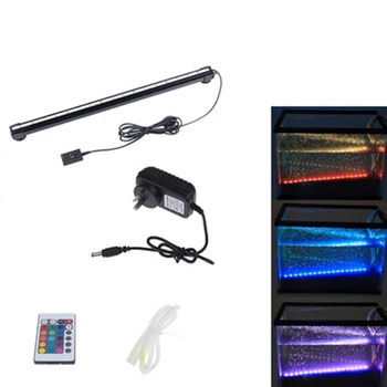 46CM Colorful Air Bubble Aquarium Lamp SMD 5050 18LED Aquarium-Led-Lighting Fish Tank Coral Lamp Tube Aquarium Lighting For Fish
46CM Colorful Air Bubble Aquarium Lamp SMD 5050 18LED Aquarium-Led-Lighting Fish Tank Coral Lamp Tube Aquarium Lighting For Fish