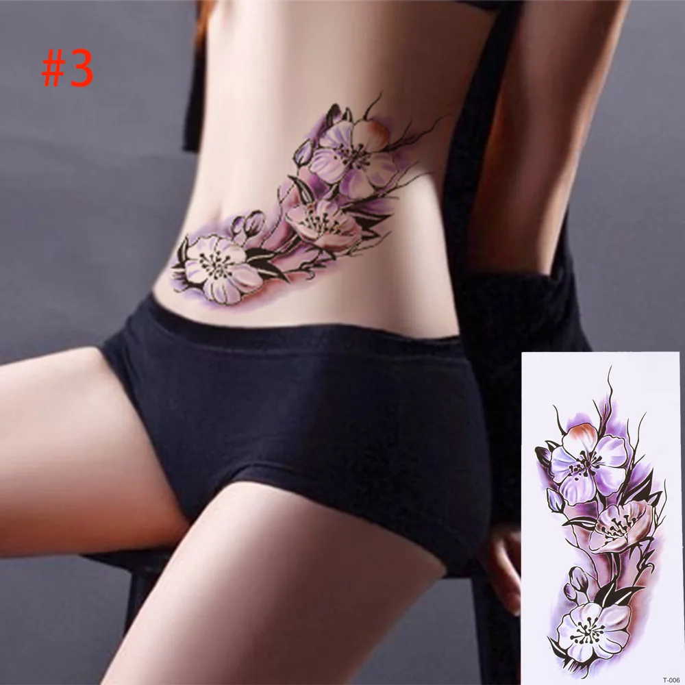 1PC New Fashion Removable Women Lady 3D Flowers Waterproof Temporary Tattoo Stickers Beauty Body Art Easy Wear And Easy Clean
1PC New Fashion Removable Women Lady 3D Flowers Waterproof Temporary Tattoo Stickers Beauty Body Art Easy Wear And Easy Clean