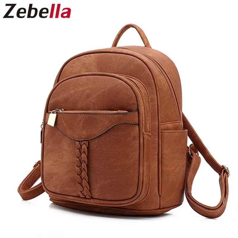 Zebella Preppy Chic Women PU Leather Fashion Backpack Small Shoulder Bag Students Clutch Bag Casual Backpack Rucksuck Mochilas
Zebella Preppy Chic Women PU Leather Fashion Backpack Small Shoulder Bag Students Clutch Bag Casual Backpack Rucksuck Mochilas