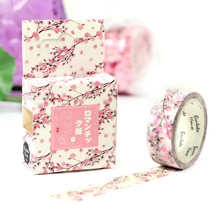 Romantic Season of Cherry B Decorative Washi Tape DIY Scrapbooking Masking Tape School Office Supply Escolar Papelaria
Romantic Season of Cherry B Decorative Washi Tape DIY Scrapbooking Masking Tape School Office Supply Escolar Papelaria