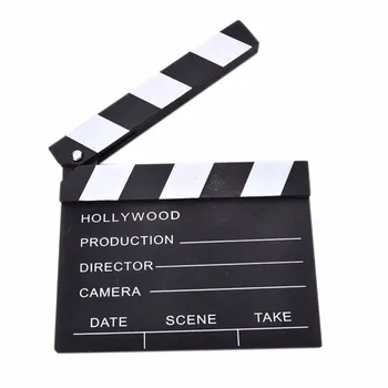Classical Director Video Clapper Board Scene Clapperboard TV Movie Film Cut Prop 20* 17.5* 1.8cm
Classical Director Video Clapper Board Scene Clapperboard TV Movie Film Cut Prop 20* 17.5* 1.8cm