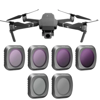 For DJI Mavic 2 Pro Neutral Density ND4+8+16+32+UV+CPL Drone Filter Set For Mavic2 Pro/Professional Lens Protector Accessories
For DJI Mavic 2 Pro Neutral Density ND4+8+16+32+UV+CPL Drone Filter Set For Mavic2 Pro/Professional Lens Protector Accessories