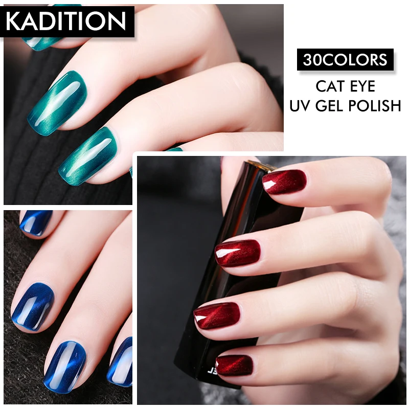 KADITION Magnetic 3D Cat Eye Gel Nail Polish 6 Color Gel Varnish Soak Off LED UV 8ml Long Lasting Gel Lacquer for Manicure Art
KADITION Magnetic 3D Cat Eye Gel Nail Polish 6 Color Gel Varnish Soak Off LED UV 8ml Long Lasting Gel Lacquer for Manicure Art