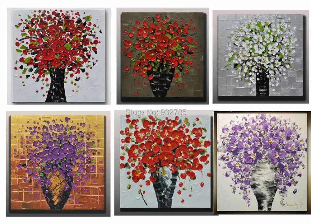 Palette Knife Painting Oil Painting On Canvas 100% hand made Flower Artwork Wall picture Modern textured Home Decor Art
Palette Knife Painting Oil Painting On Canvas 100% hand made Flower Artwork Wall picture Modern textured Home Decor Art