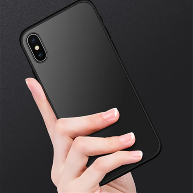 Slim Light Matte Soft Silicone Case for Iphone XR Xs Max X 6 7 8 6s Plus Anti-knock Protector Cover Capa Fundas
Slim Light Matte Soft Silicone Case for Iphone XR Xs Max X 6 7 8 6s Plus Anti-knock Protector Cover Capa Fundas