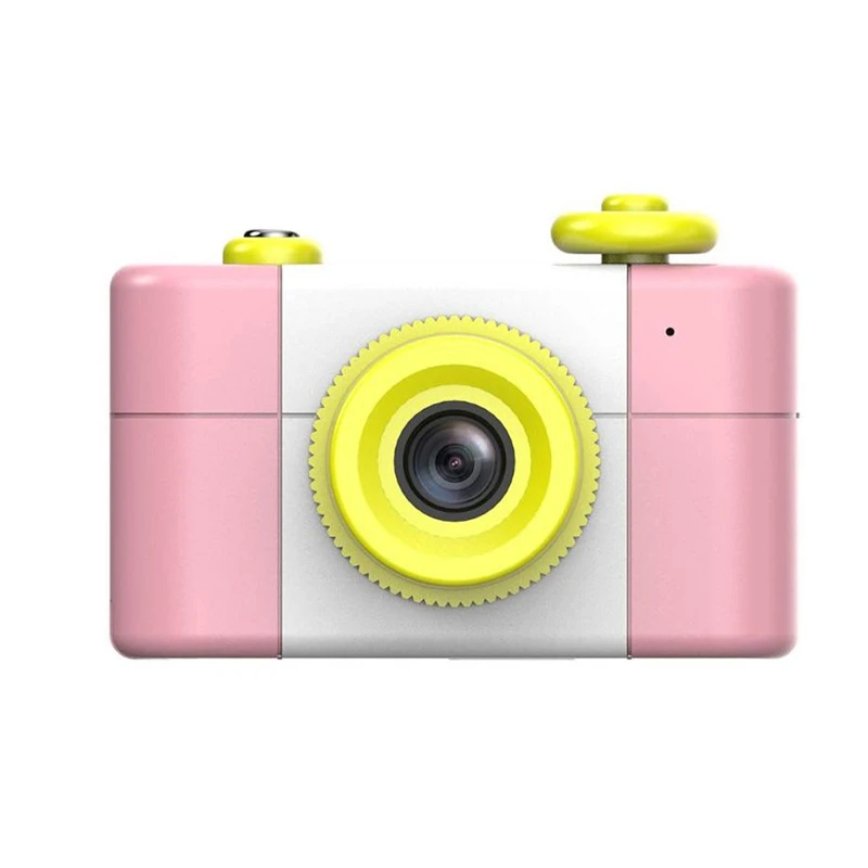 Cute Pink Blue 5MP 1080P HD 1.5 Inch Screen Mini Kid Children Camera Cartoon Digital Small SLR Camera Toy Gift