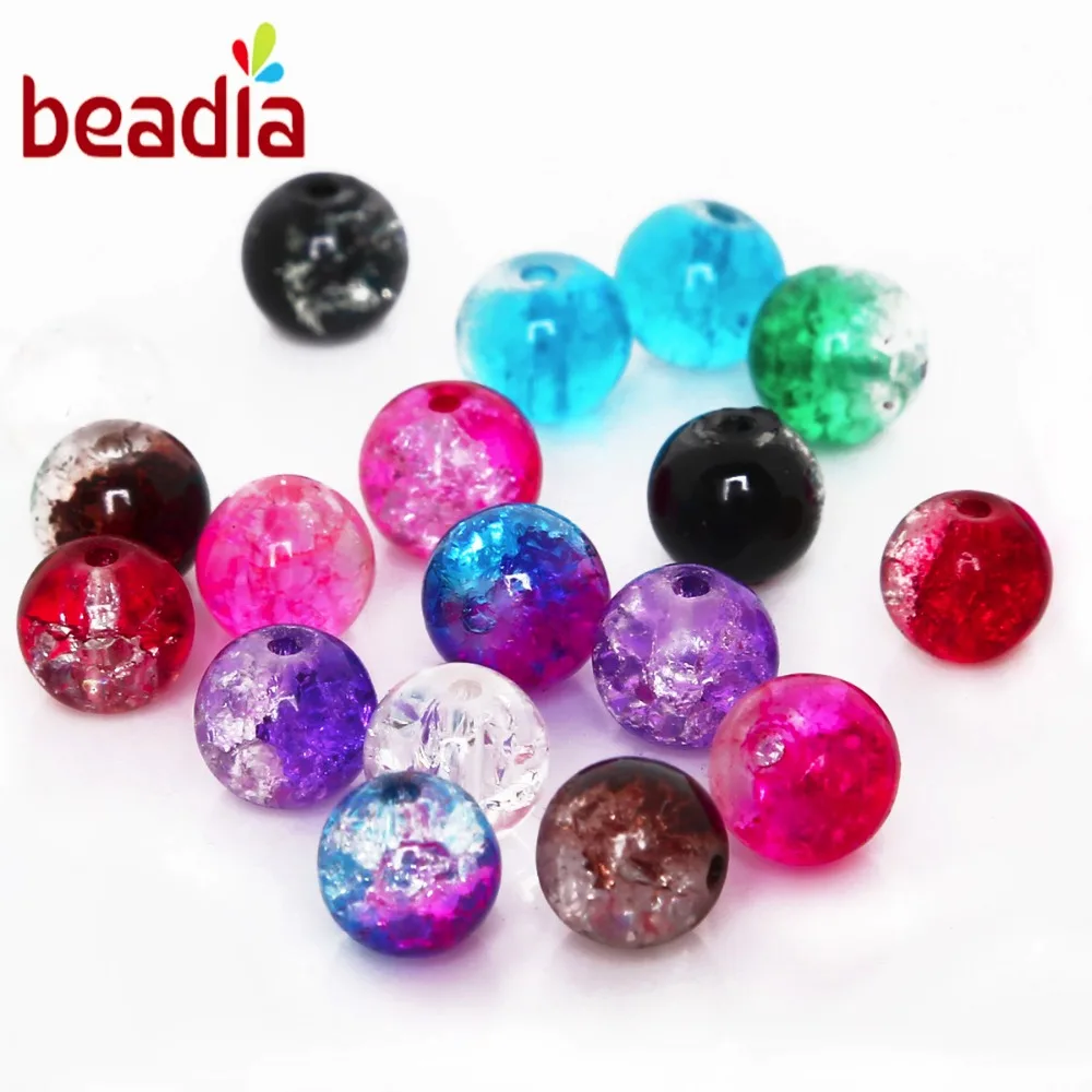 Round Glass Crackle 8mm Loose Beads Wholesale 50pcs 1 String Fit Handmade Bracelet Necklace DIY Craft Making Good Jewelry Gifts
Round Glass Crackle 8mm Loose Beads Wholesale 50pcs 1 String Fit Handmade Bracelet Necklace DIY Craft Making Good Jewelry Gifts