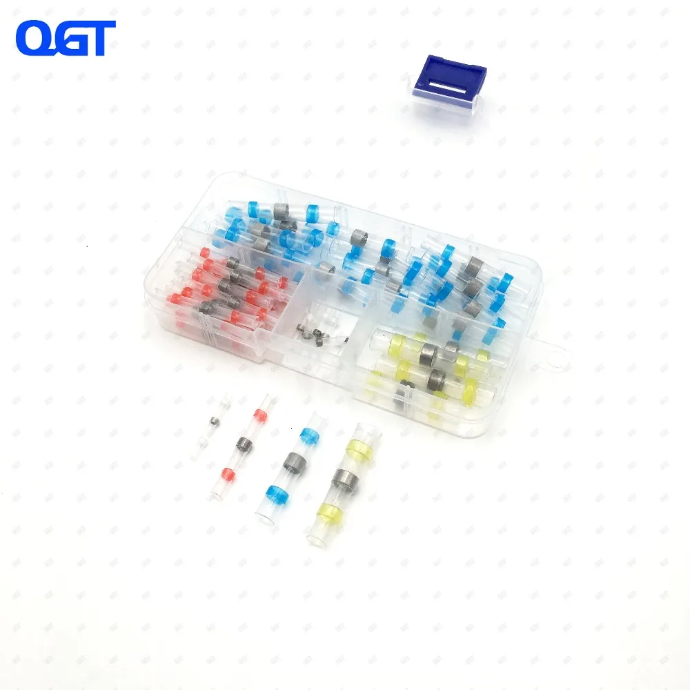 65PCS Waterproof Solder Seal Heat Shrink Butt Connectors Soldering Sleeve Wire Connector Cable Terminal Electrical Connector
65PCS Waterproof Solder Seal Heat Shrink Butt Connectors Soldering Sleeve Wire Connector Cable Terminal Electrical Connector