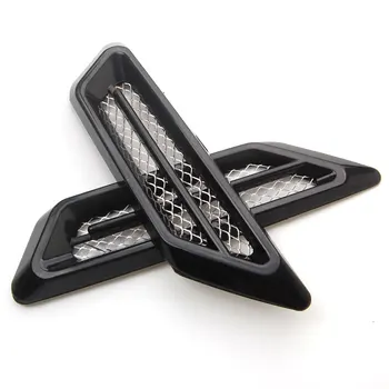 2 Pcs/pair New Black Air Flow Fender Side Mesh Vent Decoration Sticker Universal for Impala Malibu F-150 Taurus Explorer
2 Pcs/pair New Black Air Flow Fender Side Mesh Vent Decoration Sticker Universal for Impala Malibu F-150 Taurus Explorer