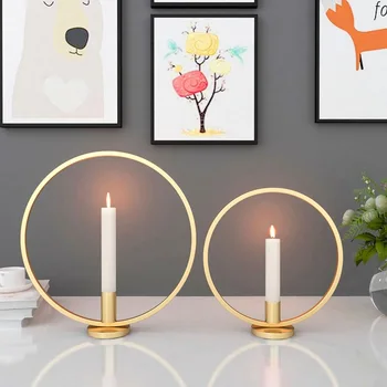 Ring Shape Metal Iron Candle Holder Decorative Candlestick for Party Wedding Dining Centerpiece Table Ornaments Home Decor
Ring Shape Metal Iron Candle Holder Decorative Candlestick for Party Wedding Dining Centerpiece Table Ornaments Home Decor