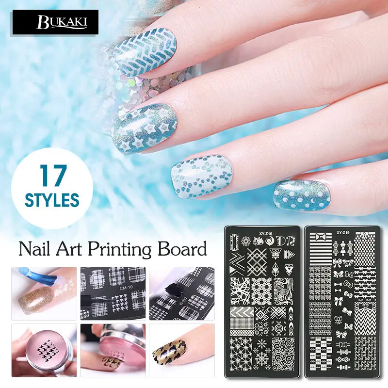 BUKAKI Rectangle Nail Stamping Template Jelly Chess Silicone Plate Stencils for Manicure Printing Stencil Christmas Gift
BUKAKI Rectangle Nail Stamping Template Jelly Chess Silicone Plate Stencils for Manicure Printing Stencil Christmas Gift