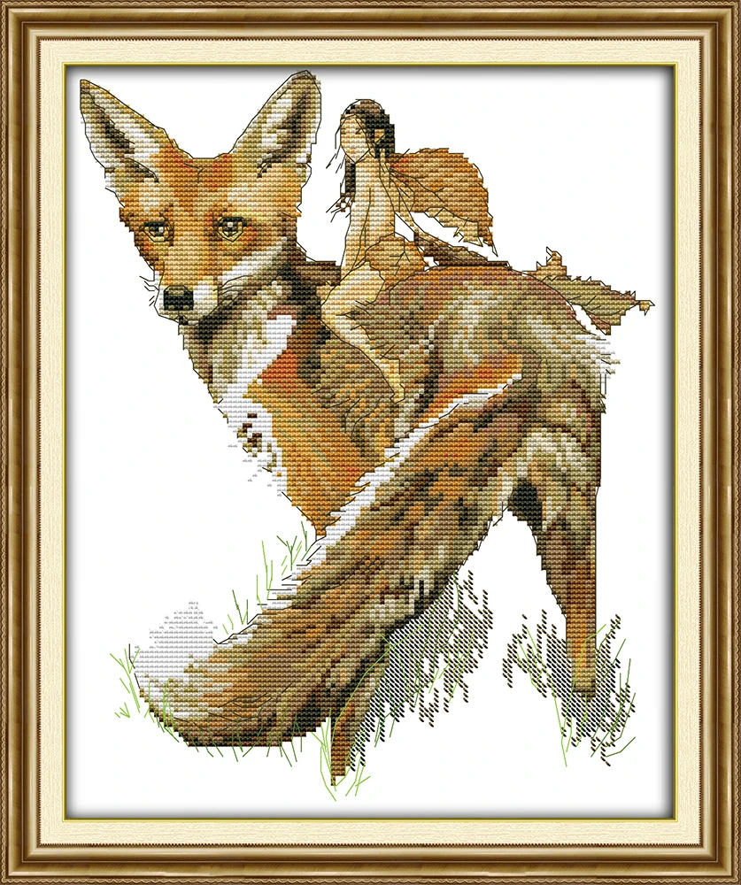 The fox and elfin , counted printed on fabric DMC 14CT 11CT Cross Stitch kits,embroidery needlework Sets Home Decor
The fox and elfin , counted printed on fabric DMC 14CT 11CT Cross Stitch kits,embroidery needlework Sets Home Decor