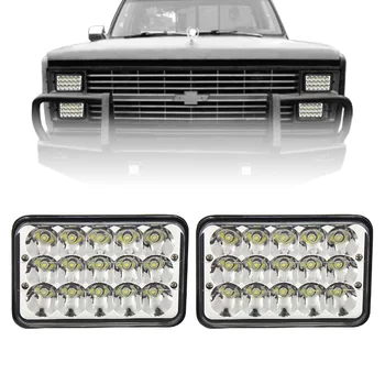 2pcs Sealed Beam Headlight H4 LED Conversion Kit 4X6 LED Driving Light For Chevrolet Silverado 73-91
2pcs Sealed Beam Headlight H4 LED Conversion Kit 4X6 LED Driving Light For Chevrolet Silverado 73-91