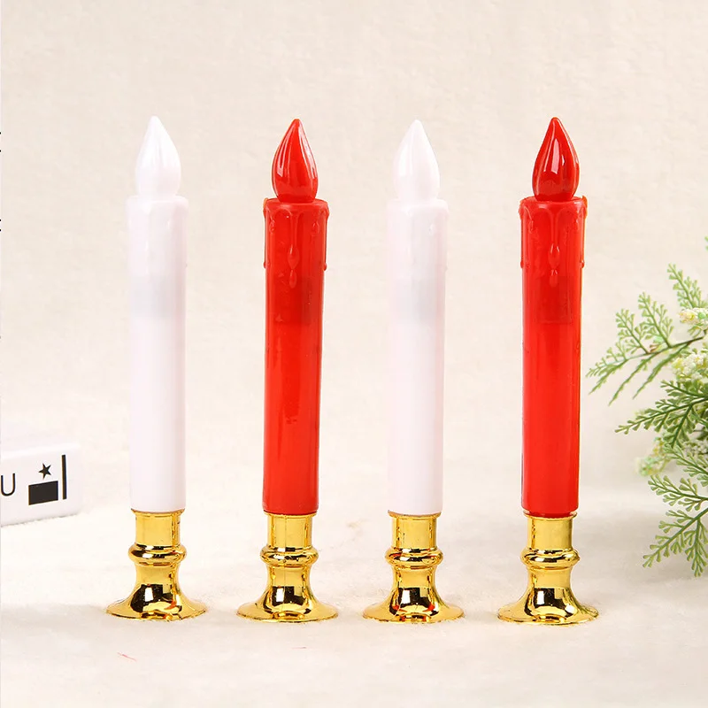 Electronic Light Environmental Protection Flameless Simulation Plastic Wedding Birthday Decor LED Candle
Electronic Light Environmental Protection Flameless Simulation Plastic Wedding Birthday Decor LED Candle