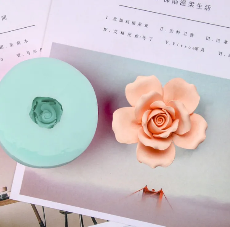 HC0029 Silica gel 3D molds ROSE silicone soap mold FLOWERS candle mold aroma mould handmade soap making resin clay molds
HC0029 Silica gel 3D molds ROSE silicone soap mold FLOWERS candle mold aroma mould handmade soap making resin clay molds
