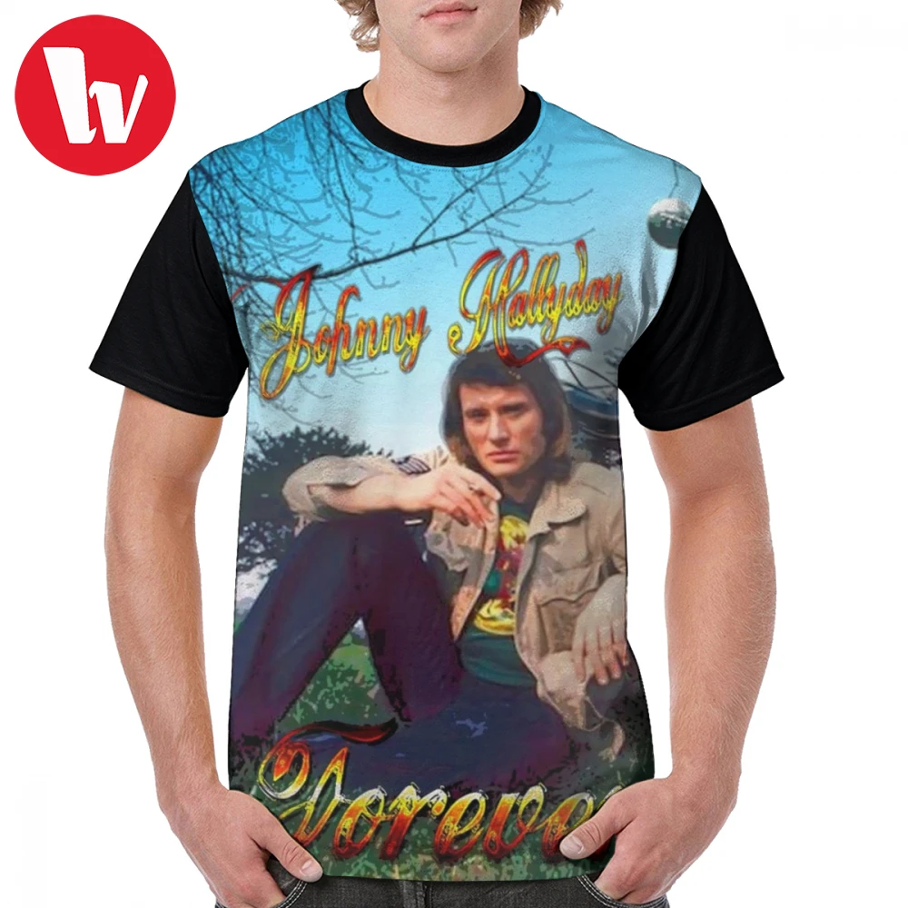 Johnny Hallyday T Shirt Johnny Hallyday Forever T-Shirt Print Short Sleeve Graphic Tee Shirt Classic Male Tshirt 
Johnny Hallyday T Shirt Johnny Hallyday Forever T-Shirt Print Short Sleeve Graphic Tee Shirt Classic Male Tshirt