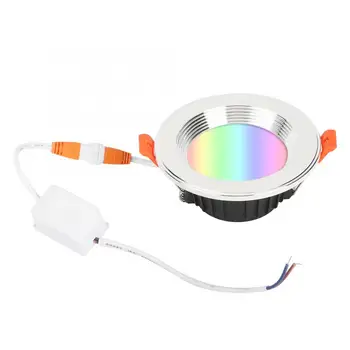 Silver Ring RGB CW Wifi Smart LED Light Phone APP Control Ceiling Mount Lamp 7W AC85-265V New
Silver Ring RGB CW Wifi Smart LED Light Phone APP Control Ceiling Mount Lamp 7W AC85-265V New