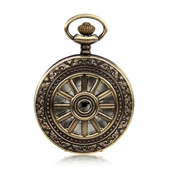 Antique Style Bronze Tone Case Mens Quartz Movement Pocket Watch Roman Number Dial w/Chain Luxury Timepiece Relogio De Bolso
Antique Style Bronze Tone Case Mens Quartz Movement Pocket Watch Roman Number Dial w/Chain Luxury Timepiece Relogio De Bolso