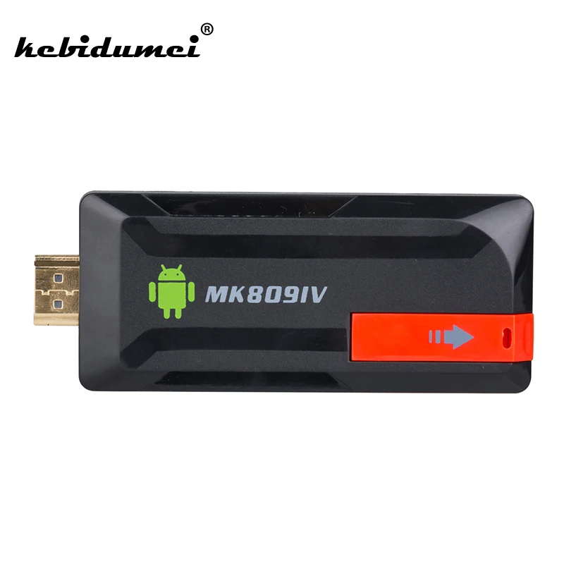 

kebidumei Smart TV 2GB 8GB Android Wireless Dongle TV Box WIFI Bluetooth TV Game Stick HD Audio Converter MK809IV EU/US Plug