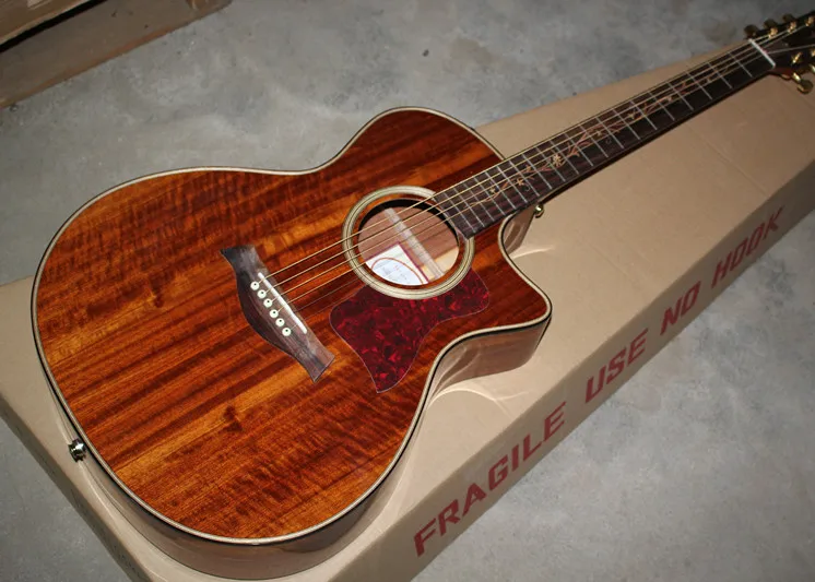 KOA wood K24 acoustic guitar Chaylor KOA K24ce electric acoustic guitar Free Shipping armrest half cutaway K24c acoustic guitar
KOA wood K24 acoustic guitar Chaylor KOA K24ce electric acoustic guitar Free Shipping armrest half cutaway K24c acoustic guitar