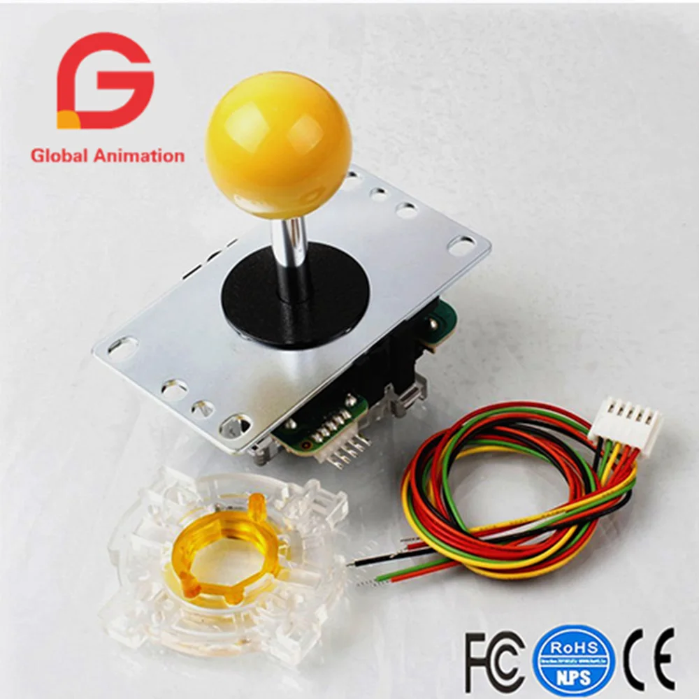2 PCS GT-Y GTY Octagonal Gate Sanwa JLF-TP-8YT Stick Handle Arcade Joystick 4/8 Way Adjustable (Mad Catz SF4 Tournament Joystick
2 PCS GT-Y GTY Octagonal Gate Sanwa JLF-TP-8YT Stick Handle Arcade Joystick 4/8 Way Adjustable (Mad Catz SF4 Tournament Joystick