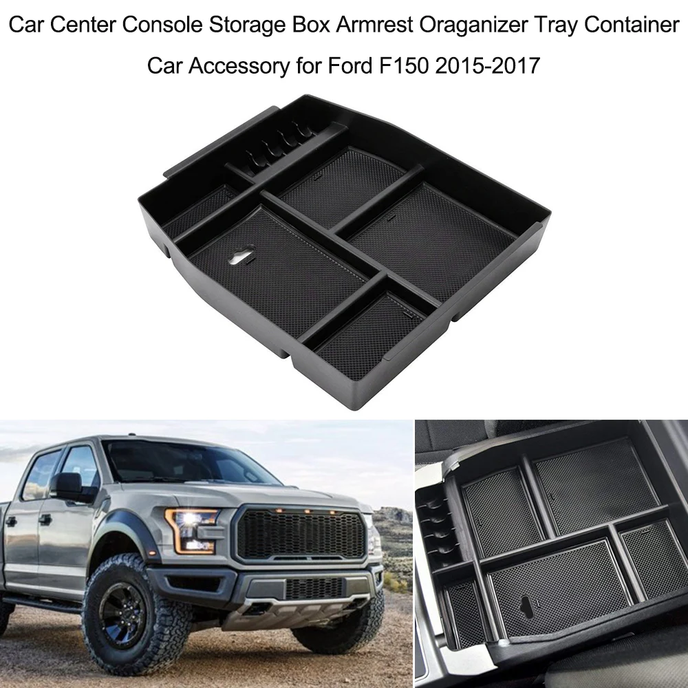 Car Center Console Storage Box Armrest Oraganizer Tray Container Car Accessory for Ford F150 2015-2017 Car Accessories
Car Center Console Storage Box Armrest Oraganizer Tray Container Car Accessory for Ford F150 2015-2017 Car Accessories